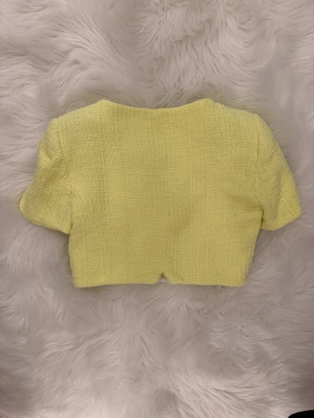 Zara yellow 90s vibe top - Picture 4 of 4